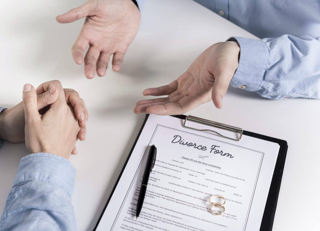 application for divorce form